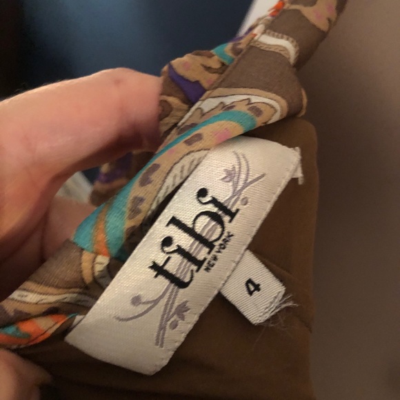 Tibi vintage maxi accordion pleated silk dress - Picture 7 of 9